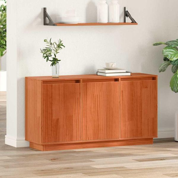 Maison Exclusive - Credenza Effetto Rovere Marrone 111 X 34 X 60 Cm-image