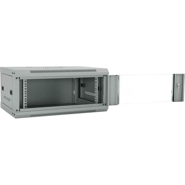 Vidaxl Armadio Di Rete Con Contenitore Grigio 60 X 45 X 28 Cm In Acciaio-image