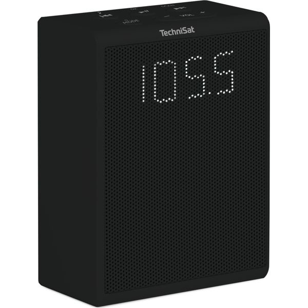 Radio Per Presa Di Corrente Technisat Viola | Radio Fm Compatta Per Presa Di Corrente | Bianco-image