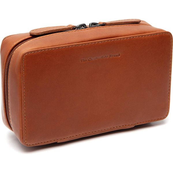 The Chesterfield Brand Pelle Borsa Da Toilette Ardan Tech-Organizer Cognac Marrone Chiaro-image