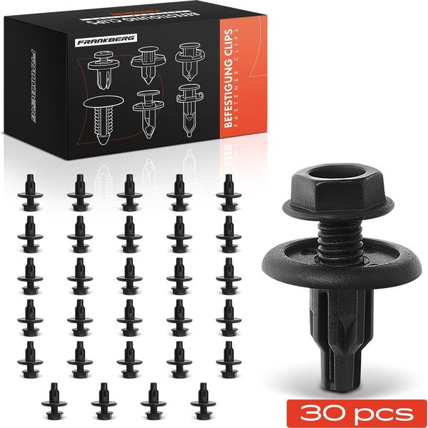 Frankberg 30X Clip Di Fissaggio Rivestimenti Passaruota Per Honda Accord V CR-V Civic Iv-image