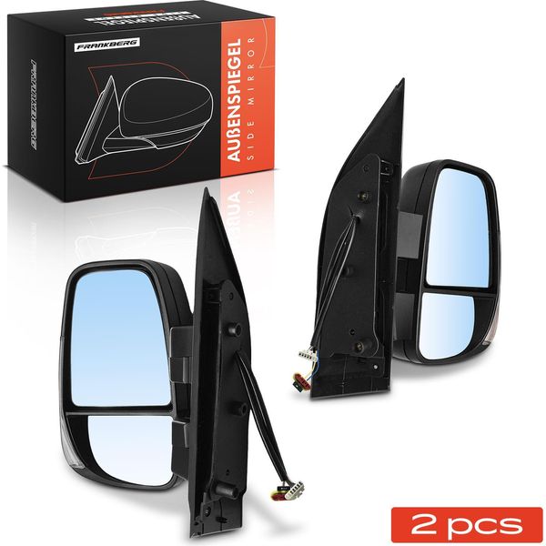 Frankberg 2X Specchio Esterno Sinistro Destro Per Iveco Daily Vi Box 33S15 35S15 35C15-image