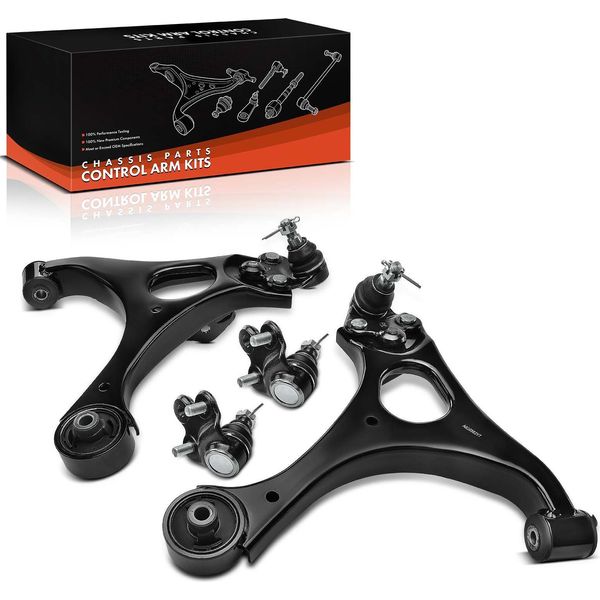 Frankberg 1X Set Di Bracci Oscillanti Asse Anteriore Per Honda Civic Vii Notchback Es Et Civic Viii Notchback Fa Fd-image