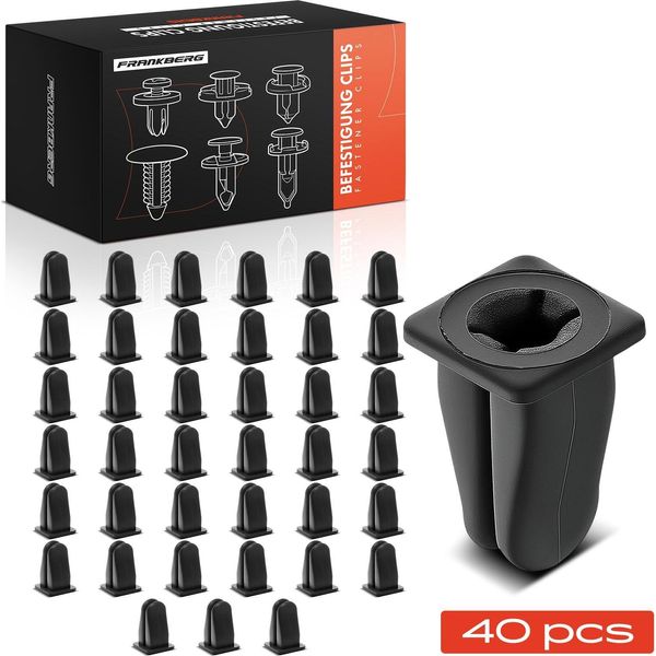 Frankberg 40X Clip Di Fissaggio Passaruota Per Bmw E36 E90 E92 E91 E46 E30 E93-image
