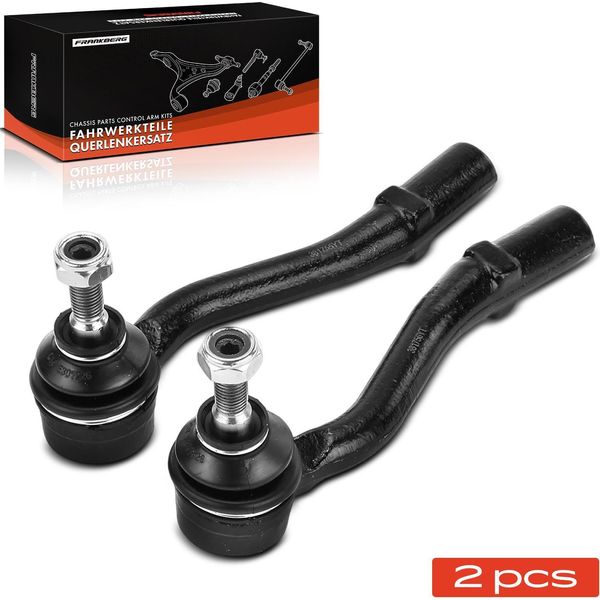 Frankberg 2X Tirante Asse Anteriore Per CitroëN C2 Enterprise C3 I Pluriel Peugeot 1007 1.1L 1.4L 1.6L 2002-2014-image
