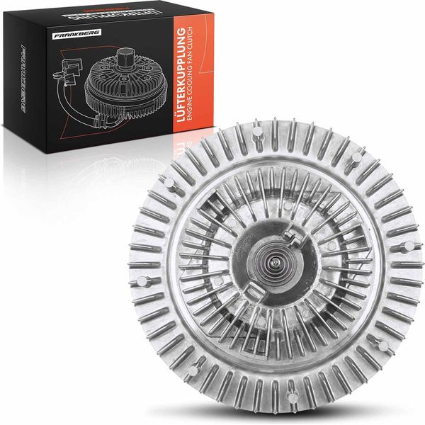 Frankberg 1X Ventola Frizione Radiatore Ventole Per Jeep Wrangler Iii Jk 2007-2017 2.8L 3.8L-image