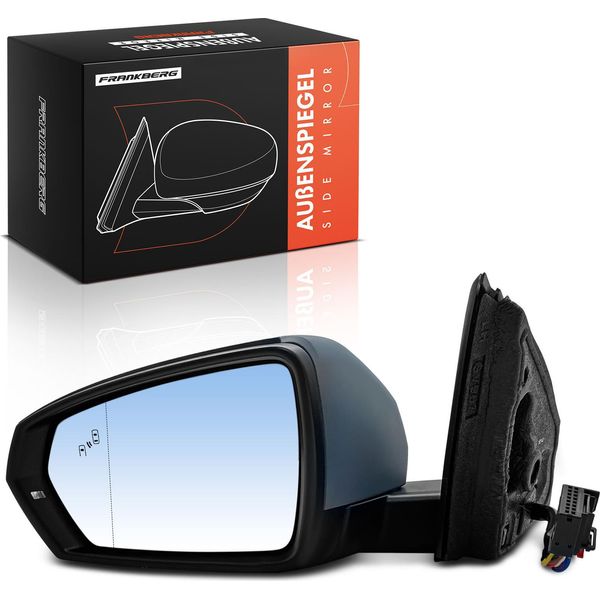 Frankberg 1X Specchio Esterno Sinistro Per Vw Polo AE1 AW1 BZ1 1.0L 1.5L 1.6L 2.0L 2017-2024-image