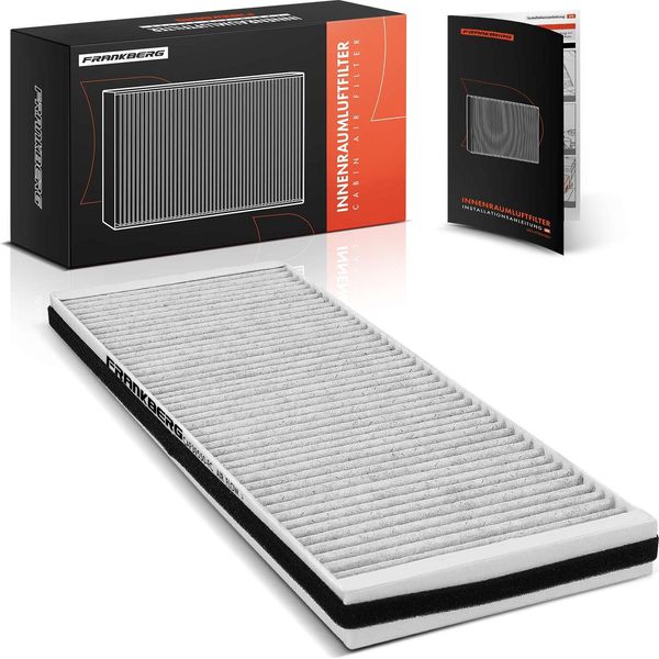 Frankberg 1X Filtro Aria Cabina A Carboni Attivi Per Audi A4 8D2 8D5 B5 80 8C Vw Passat 3B2 3B5-image