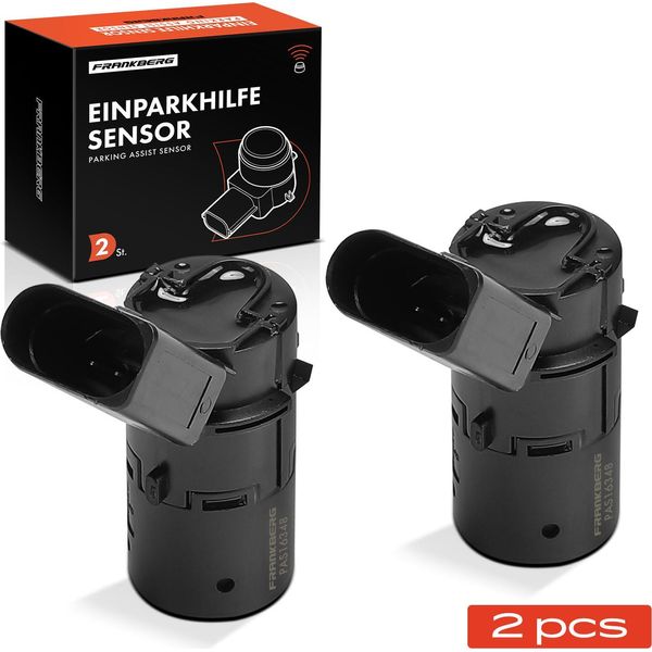 Frankberg 2X Sensore Di Parcheggio Posteriore Pdc Per Audi A4 8E2 8E5 8H7 B6 B7 A6 4B2 4B5-image