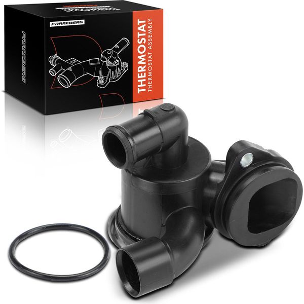 Frankberg 1X Termostato Refrigerante Per Vw Amarok 2HA 2HB S1B S6B S7A Crafter 30-35 2E 2F-image
