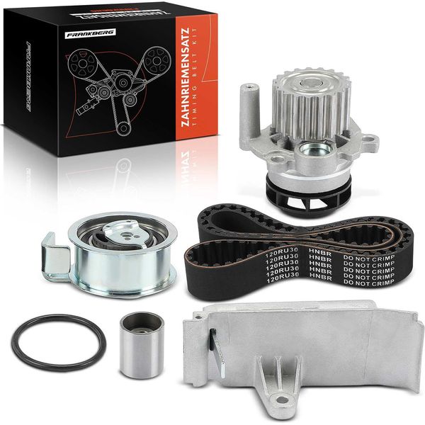 Frankberg 1X Cinghia Di Distribuzione Set Cinghia Di Distribuzione Pompa Dell'acqua Per Vw Golf Audi A3 A6 Ford Galaxy Seat-image