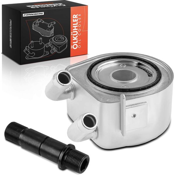 Frankberg 1X Radiatore Olio Motore Per Ford Mondeo Iii B5Y B4Y Bwy Maverick Jaguar Xf Xj 3.0L-image