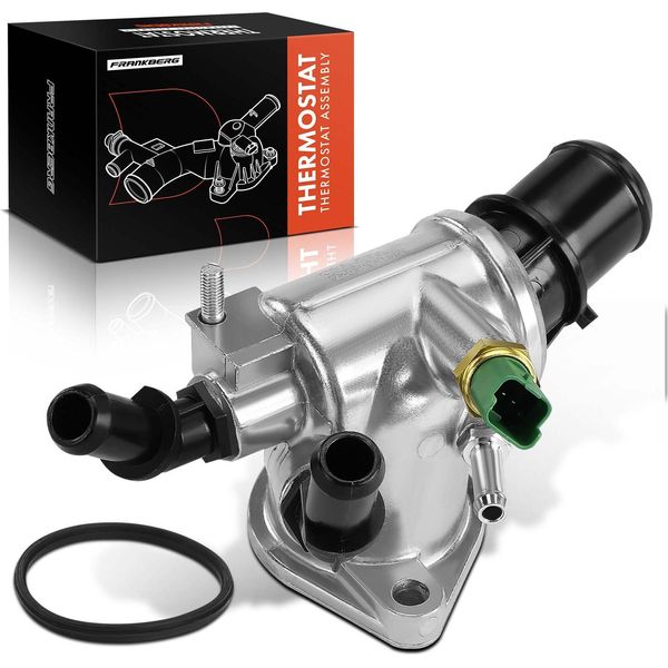Frankberg 1X Termostato Liquido Di Raffreddamento Per Opel Astra H Vectra C Saab 9-3 Alfa Romeo 159 Fiat-image
