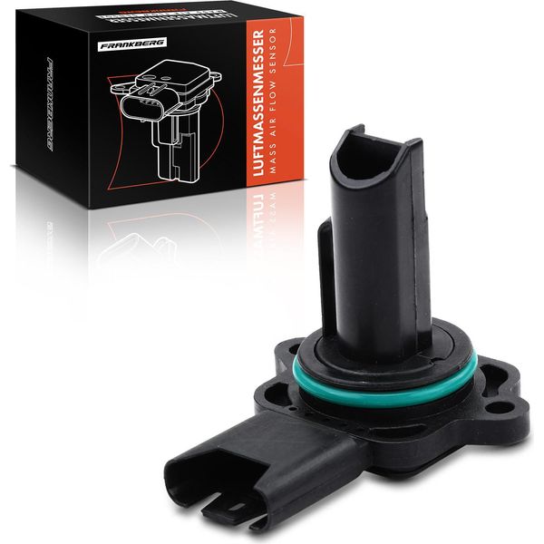 Frankberg 1X Sensore Di Flusso D'aria Di Massa Per Bmw Serie 1 E81 E82 E87 E88 Serie 3 E90 E92 E93 E91 E60 E61 E63 E64 E84 E83 E70 E89-image