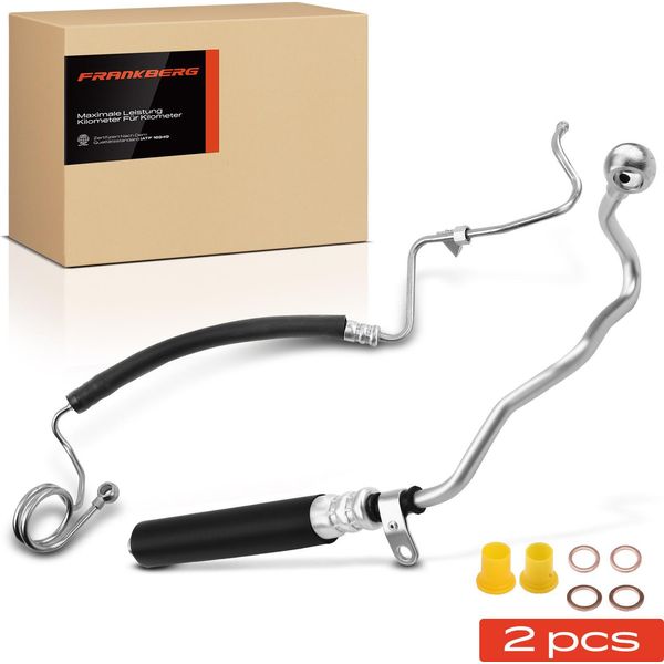 Frankberg 2X Tubo Servosterzo Per Vw Passat 3B Audi A4 8D B5 A6 4B C5 Skoda Superb I-image