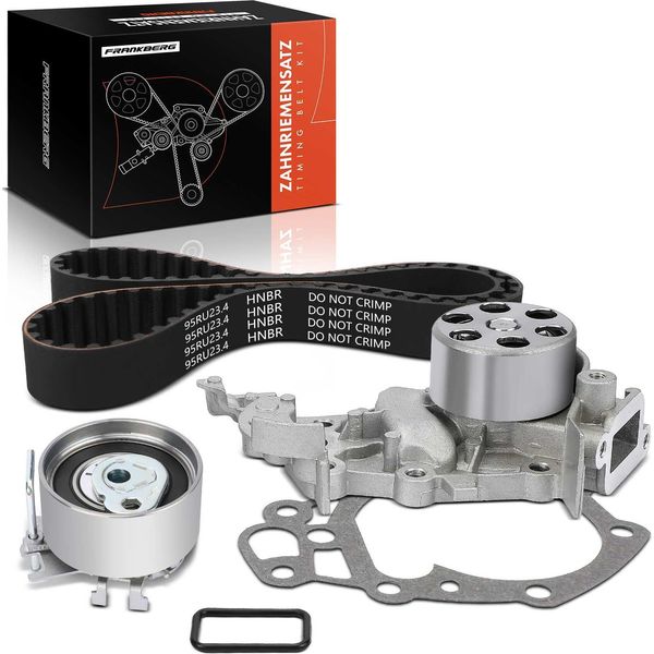 Frankberg 1X Set Di Cinghie Di Distribuzione Cinghia Di Distribuzione Pompa Dell'acqua Per Renault Twingo I Ii Clio Dacia Logan-image