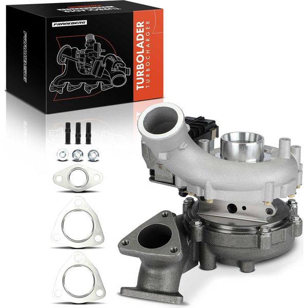 Frankberg 1X Turbocompressore A Gas Di Scarico Per Vw Touareg Audi A4 Allroad Avant A5 Cabriolet Sportback A6 A7 A8 Q5 Van Q7 Porsche-image