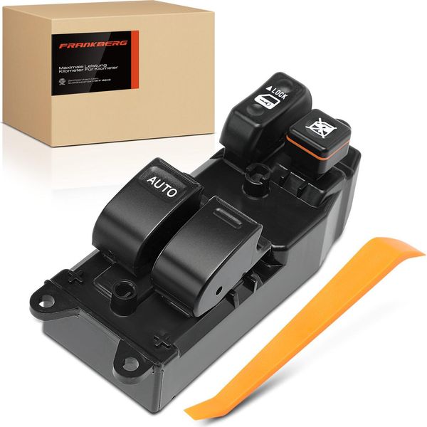 Frankberg 1X Interruttore Alzacristalli Elettrici Lato Guida Per Toyota Yaris Ncp P1 1.0L-1.5L 1999-2005-image