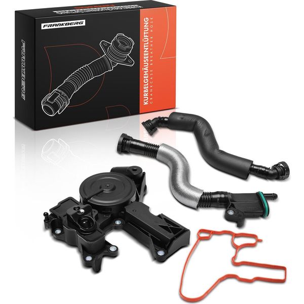 Frankberg 1X Tubo Di Ventilazione Del Carter Per Vw Golf 5 6 Passat Jetta Audi A4 Seat Skoda-image