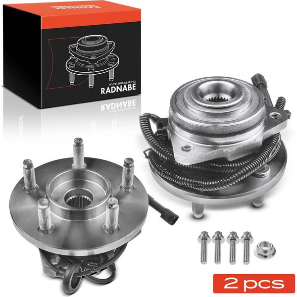 Frankberg 2X Mozzo Ruota Set Di Cuscinetti Asse Anteriore Entrambi I Lati Per Jeep Cherokee 2.4L 2.5L 2.8L 3.7L 2001-2008-image