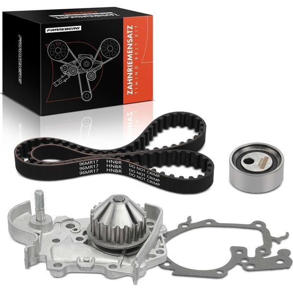 Frankberg 1X Set Cinghia Di Distribuzione Cinghia Di Distribuzione Pompa Dell'acqua Per Dacia Logan Renault Clio Ii Thalia-image