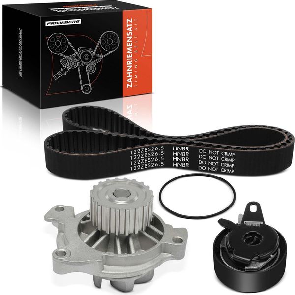 Frankberg 1X Cinghia Di Distribuzione Set Cinghia Di Distribuzione Pompa Dell'acqua Per Vw Golf Passat Touran Seat Altea Audi-image