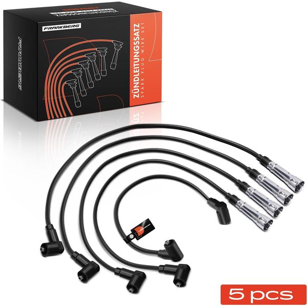 Frankberg 5X Set Di Cavi Di Accensione Per Vw Golf Iii 1H1 Polo 6N1 Vento 1H2 Caddy Seat-image