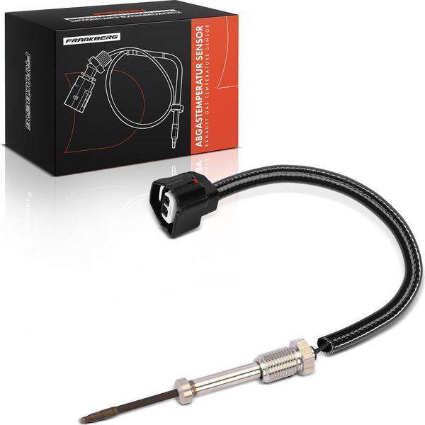 Frankberg 1X Sensore Temperatura Gas Di Scarico Per Nissan NP300 Navara D40 Pathfinder Iii R51 3.0L-image