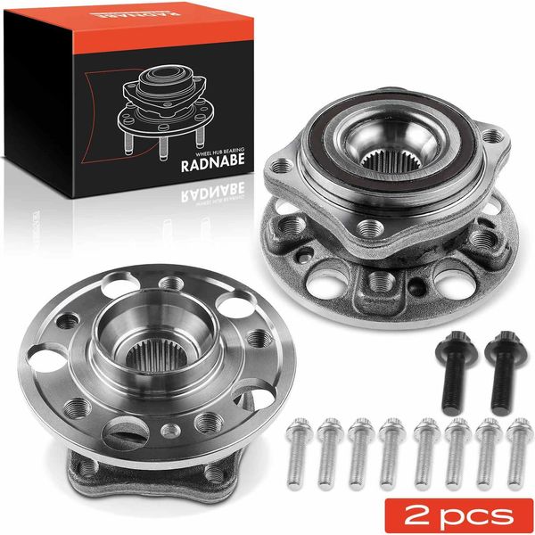 Frankberg 2X Set Di Cuscinetti Ruota Anteriore Per Mercedes-Benz Classe S V222 W222 X222 Classe S Coupé C217-image
