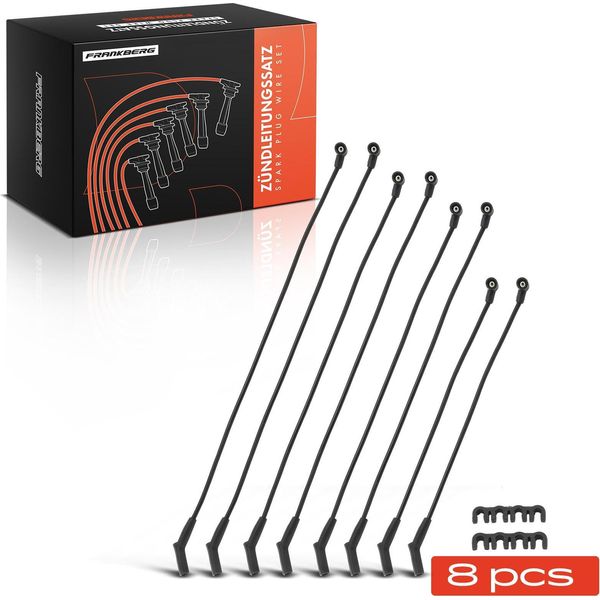 Frankberg 8X Set Di Cavi Di Accensione Per Land Rover Range Rover Ii Lp 1999-2002-image