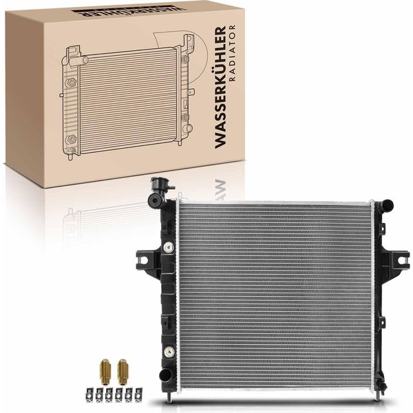 Frankberg 1X Radiatore Acqua Radiatore Motore Per Jeep Grand Cherokee Ii Wg Wj 4.0L 1999-2005-image