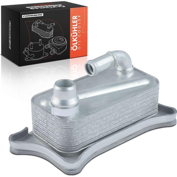 Frankberg 1X Radiatore Olio Motore Per Audi A4 B8 A5 8T3 8F7 A6 4G A7 A8 4H Q7 3.0L-image