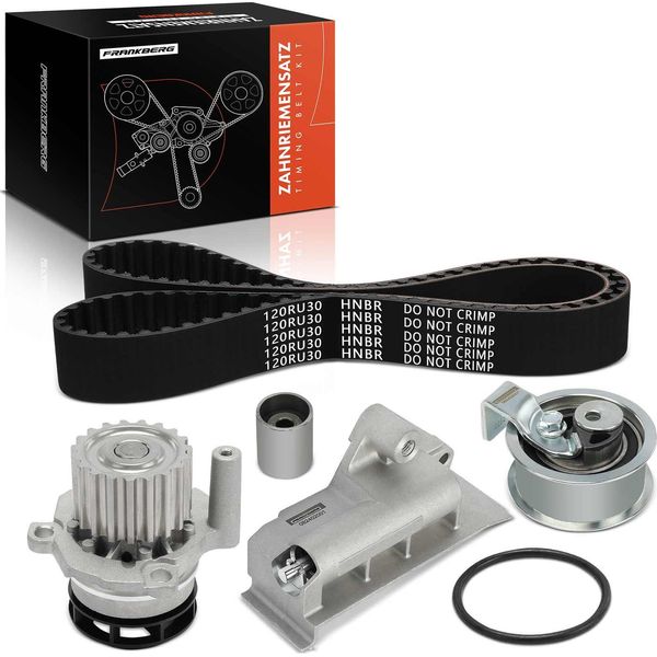 Frankberg 1X Cinghia Di Distribuzione Set Cinghia Di Distribuzione Pompa Dell'acqua Per Vw Golf Polo 6N2 Passat Bora Audi A6-image
