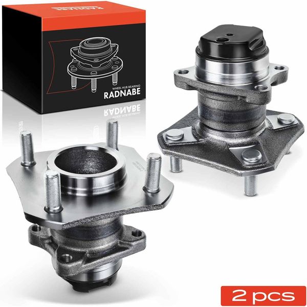 Frankberg 2X Mozzo Ruota Set Cuscinetto Posteriore Per Nissan Tiida Hatchback 1.5L 1.6L 1.8L 2004-2012-image