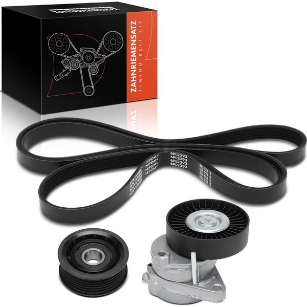 Frankberg 1X Set Di Cinghie A V Per Mercedes-Benz W203 W211 S211 A209 C209-image