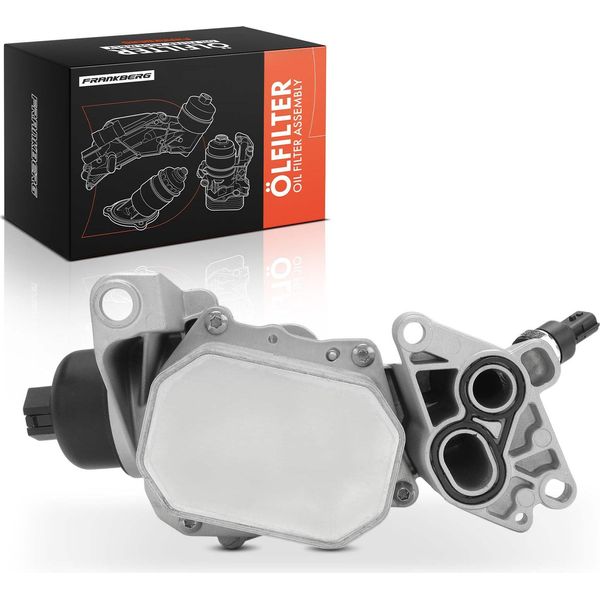 Frankberg 1X Radiatore Olio+Filtro Olio Per Renault Master Ii Furgone Jd Fd Ed/Hd/Ud 2.5L-image