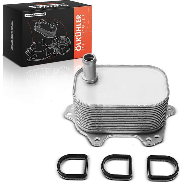Frankberg 1X Olio Radiatore Motore Per Audi A4 8K2 8K5 B8 A5 8T3 8F7 8TA A6 4G2 4G5 Q5 8RB 2.0L-image