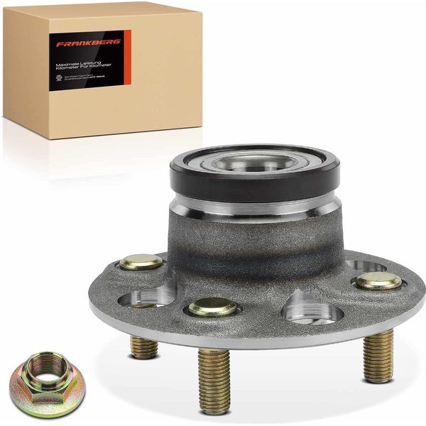 Frankberg 1X Mozzo Ruota Set Cuscinetto Asse Posteriore Entrambi I Lati Per Honda Jazz Ii Gd GE2 GE3 1.2L 1.3L 1.5L 2002-2008-image