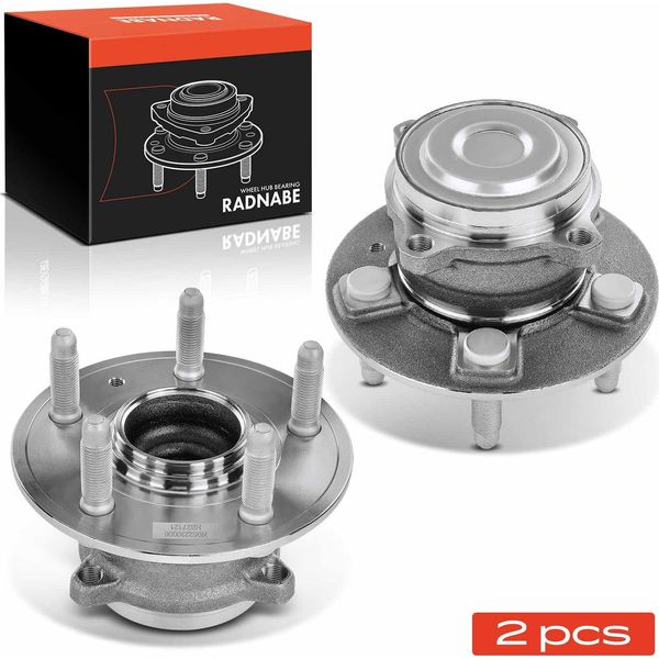Frankberg 2X Mozzo Ruota Anteriore Set Di Cuscinetti Per Tesla Model S 5YJS Anno Dal 2012-image