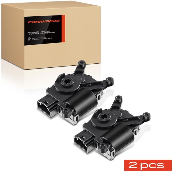 Frankberg 2X Attuatore Valvola Miscelatrice Aria Condizionata Per Vw Golf 5 6 Cc Audi A3 8V Q3 Seat Skoda-image