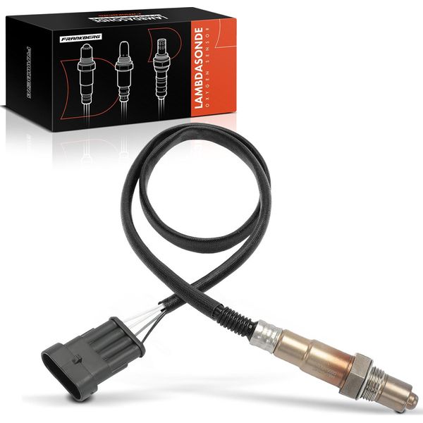 Frankberg 1X Sonda Lambda Sensore Di Controllo/Sensore Diagnostico Prima/Dopo Il Catalizzatore Per Alfa Romeo 146 145 156 159 166 Fiat Lancia-image