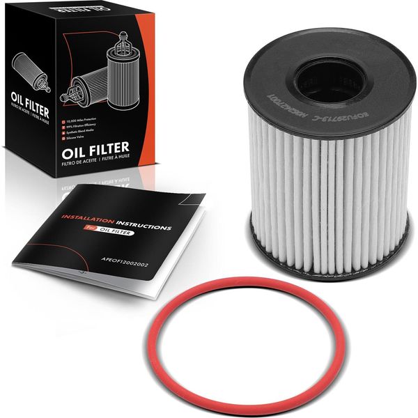 Frankberg 1X Elemento Filtrante Olio Per Opel Astra H A04 Peugeot Suzuki Lancia Jeep Ford Fiat-image