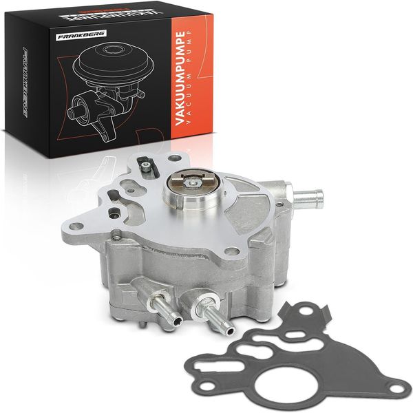 Frankberg 1X Pompa Del Vuoto Per Vw Golf V 1K Passat 3C Audi A3 8P A4 8E Seat-image
