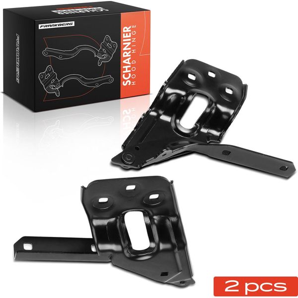 Frankberg 2X Cerniera Cofano Anteriore Per Vw Touareg 7P5 7P6 3.0L 3.6L 4.2L-image