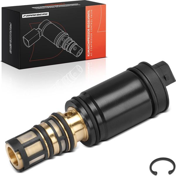Frankberg 1X Compressore Aria Condizionata Valvola Di Controllo Per Bmw Serie 3 F30 F31 F80 Serie 1 F20 F21 X3-image