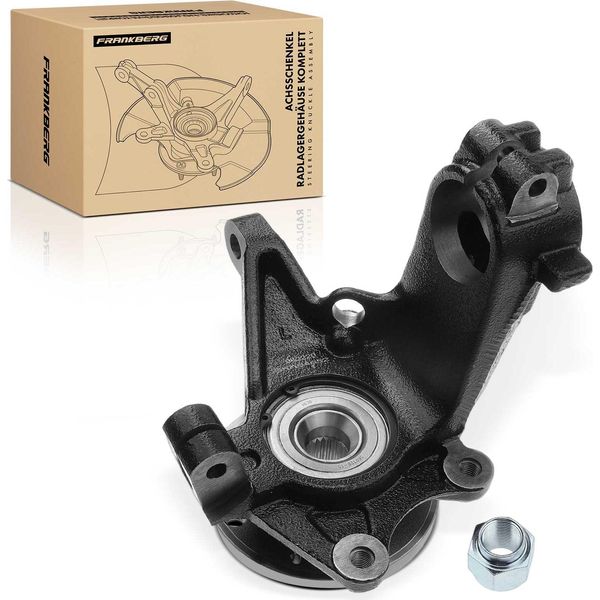 Frankberg 1X Scatola Cuscinetto Ruota Snodo Sterzo Completo Asse Anteriore Sinistro Per Peugeot 206 2D 2E/K 2A/C-image