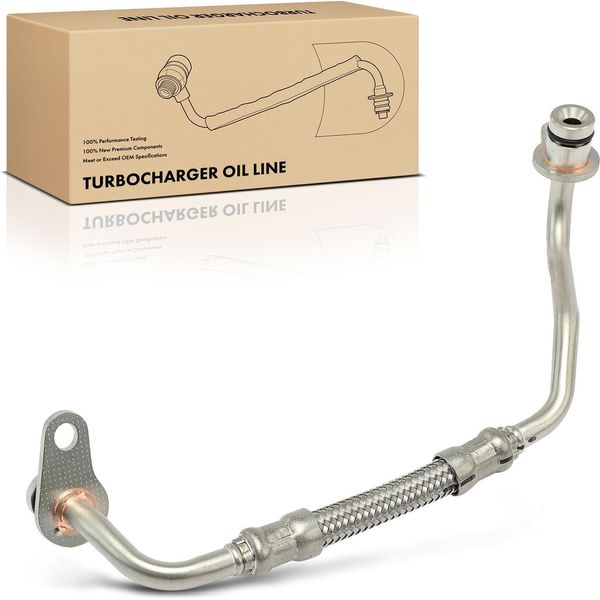 Frankberg 1X Linea Olio Turbocompressore Per Bmw F20 F21 E88 E82 F22 F87 F34 E90 E92 E91-image