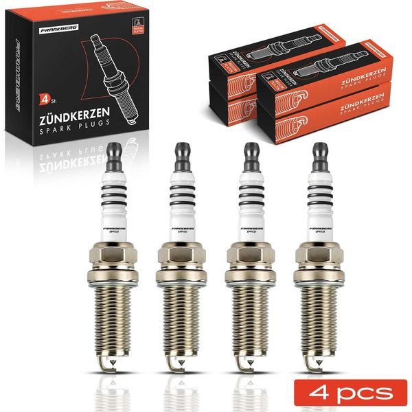 Frankberg 4X Candela Candele Di Accensione Per Dacia Duster Renault Clio Iv Megane Iii Iv Logan Ii-image