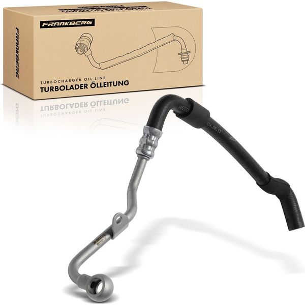 Frankberg 1X Linea Olio Turbocompressore Per Vw Golf 6 Passat Audi A3 Tt Skoda Octavia Ii 1.8L-image