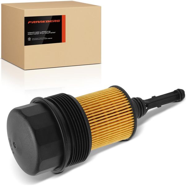 Frankberg 1X Coperchio Filtro Olio Per Mercedes-Benz W203 S203 W210 W211 S210 B903 B906 W639-image